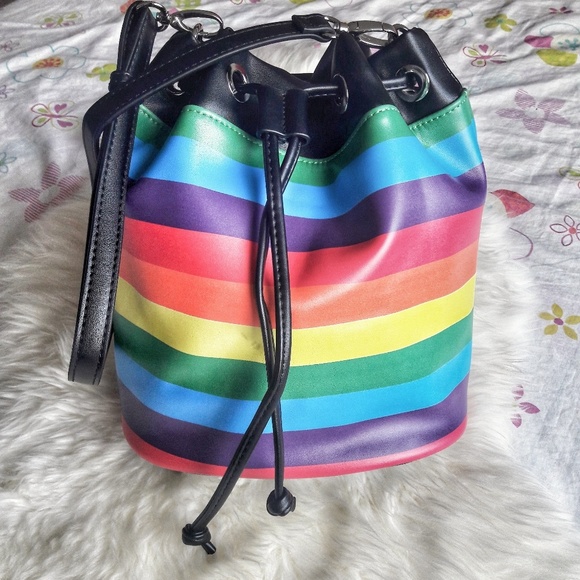 Kooky's Kloset Handbags - 💥SALE💥 Rainbow Bucket Bag